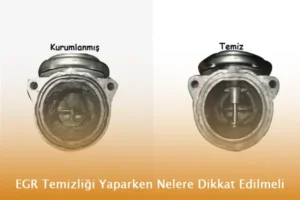 egr temizliği